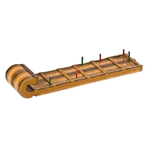 Toboggan Cribbage Board - Outside Inside Gifts