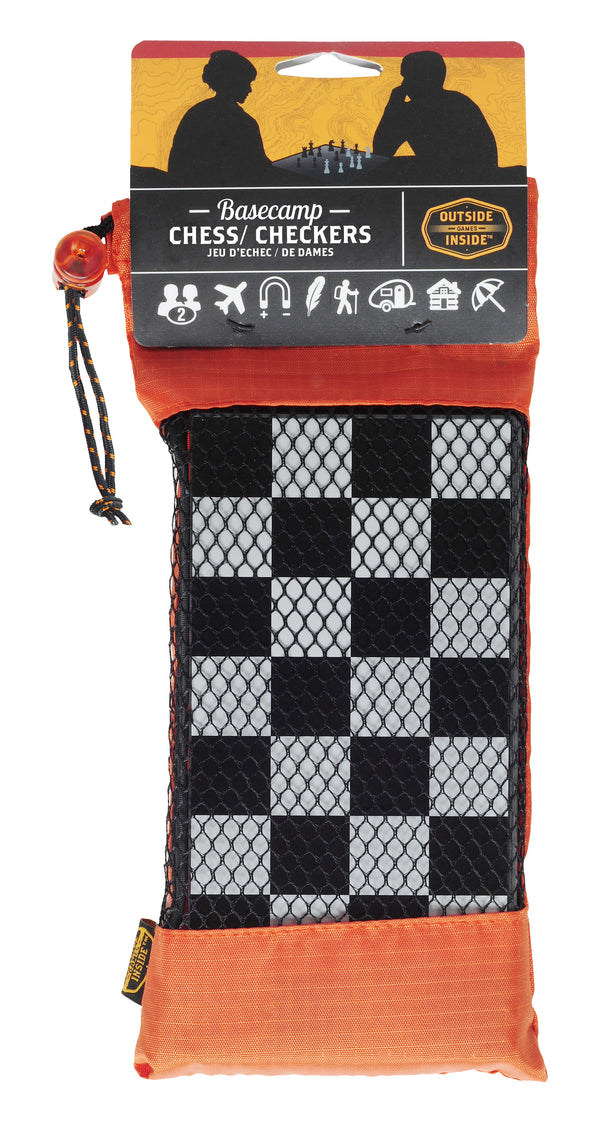 BASECAMP MAGNETIC CHESS/CHECKERS